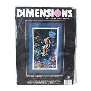 Vibrant Beauties Coral Reef Tropical Fish Mellisa Edmonds Dimensions No Count Cr